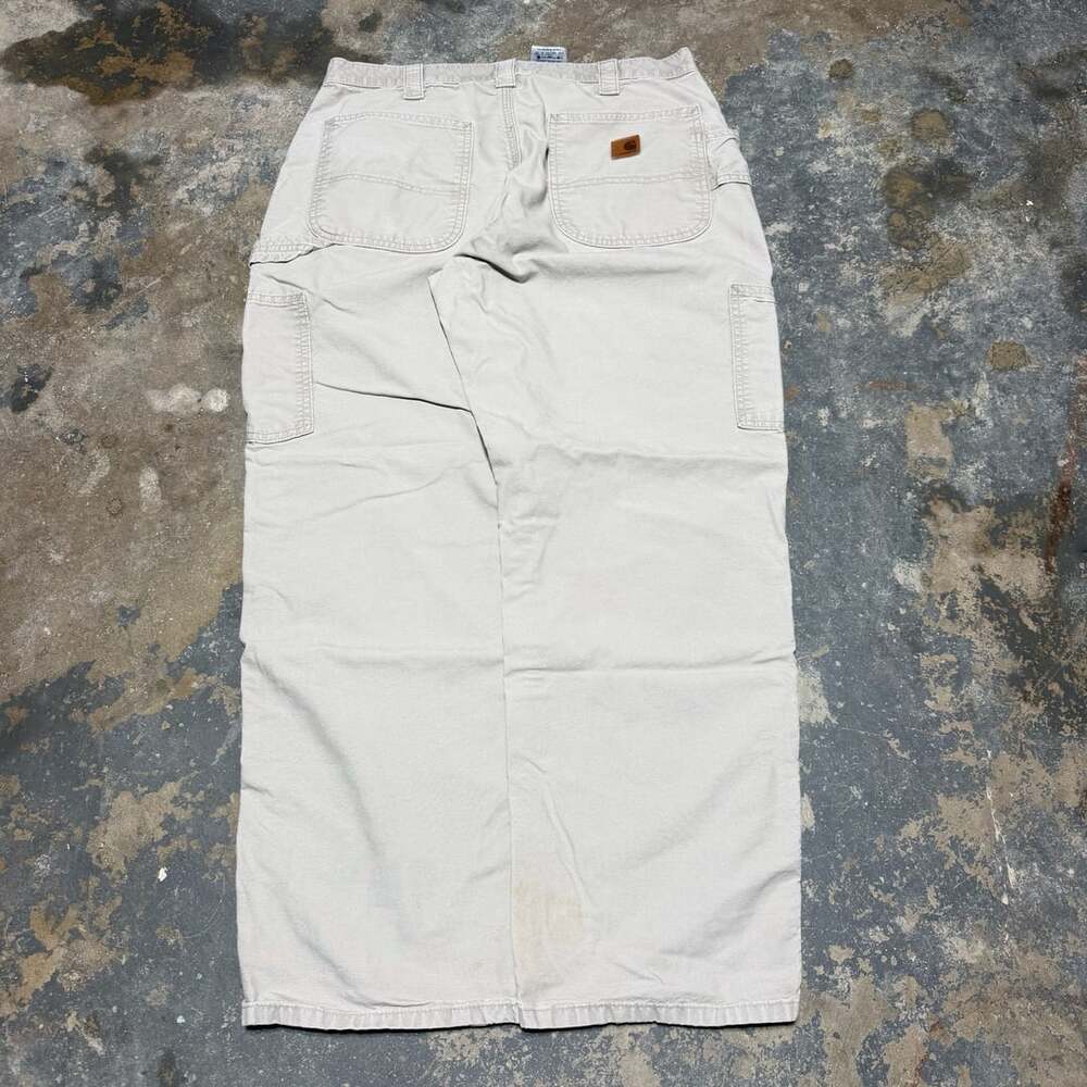 Carhartt B11 STN Beige Carpenter Pants Workwear